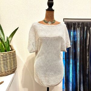 Tommy Bahama Cream Knit Top